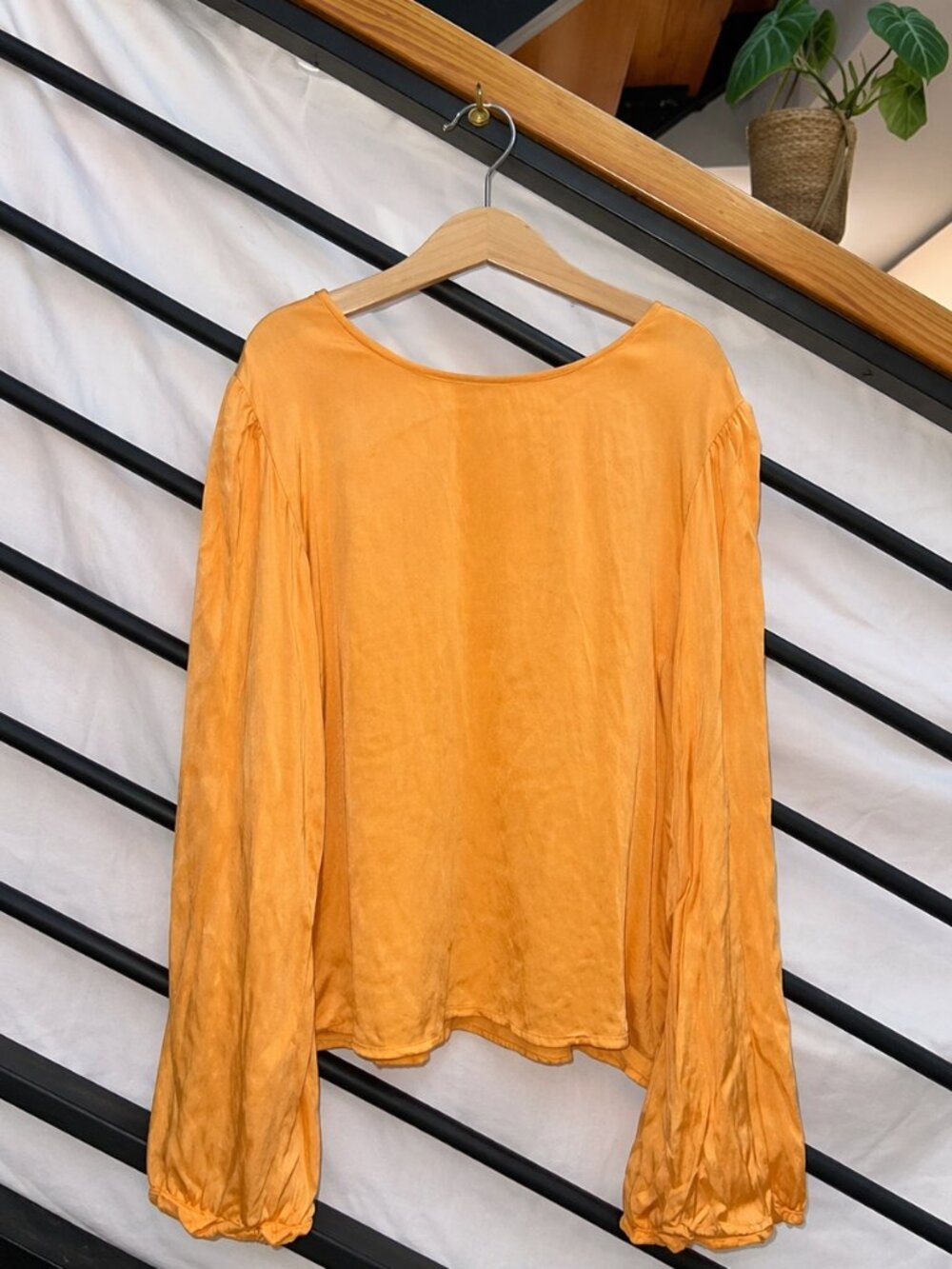 Velvet by Graham & Spencer Orange Blouse